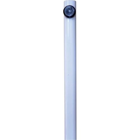 TRINGLE 2M50 BL9016 P/DEESSE-DUALIS ET DEFY BLANC 9016