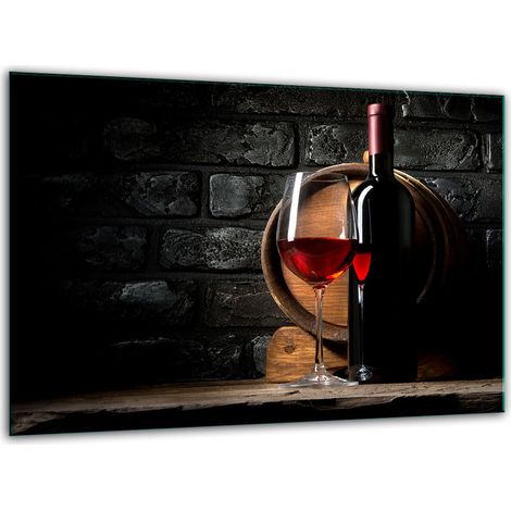 Tagliere in vetro temperato 30x22 cm per vino (1/5)