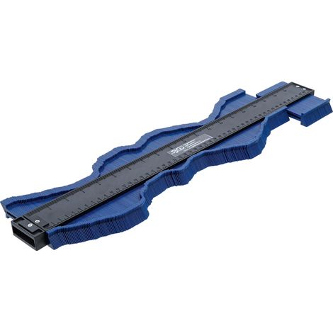 Bgs Technic – Gabarit de contours 510 mm – Flexible avec 8 aimants – Profondeur de mesure 30 mm – Pour menuiserie et modélisme