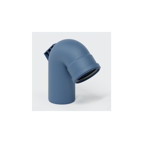 PO Umlüftungsbogen POLO-KAL DN 110/135Grad