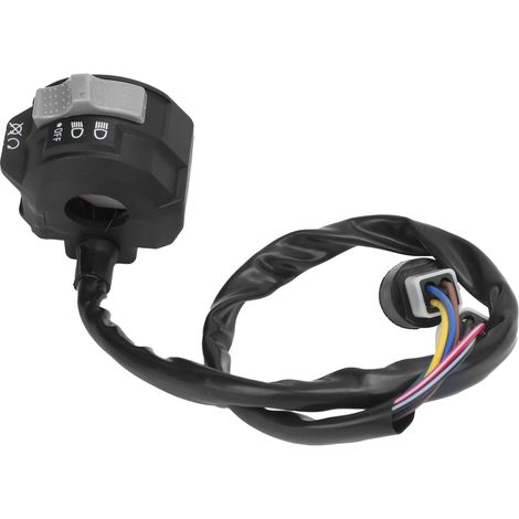 Bouton de démarrage et d'éclairage du guidon gauche de remplacement pour Yamaha Moto 4 225 2x4 1986 (1/5)