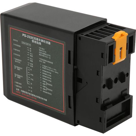 Détecteur de boucle inductive double canal PD232 220V pour stationnement de véhicules (1/4)
