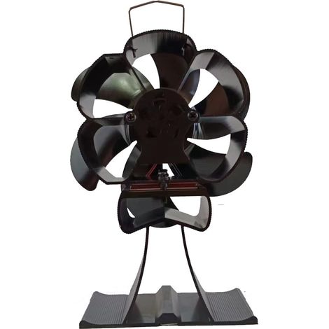 LT422 single head fireplace fan, flower factory direct sales, wood stove fan, thermal circulation fan (1/5)