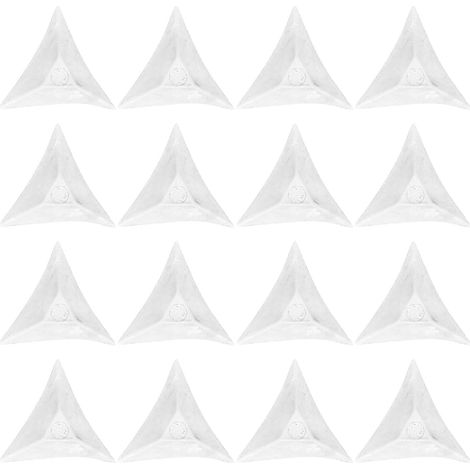 300 protège-coins pour meubles - transparent - triangulaire (1/5)