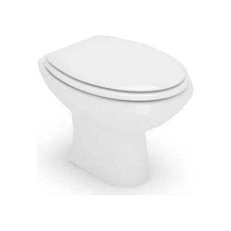 Water Donatello New scarico terra cm. 48x38 bianco lucido