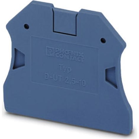 PHOENIX D-UT2,5/10BU COUVERCLE D-UT 2,5/10BU POUR BORNES BLEU PHOENIX CONTACT 3047235