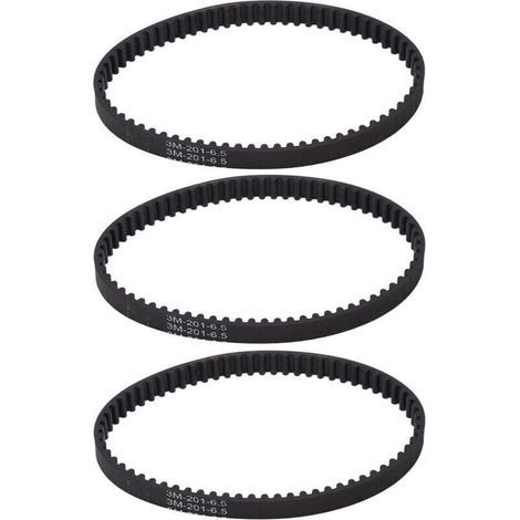 Courroie de remplacement pour aspirateur, 3 pièces, caoutchouc Standard pour Bissell ProHeat 2X (1/4)