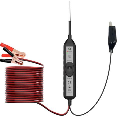 Testeur de Circuits Électriques Automobiles Détecteur de Fusibles et Disjoncteurs pour Véhicules - Localisateur de Fusible Électrique Voitures,Pour Automobile Remorque Camping-Car SUV (1/5)