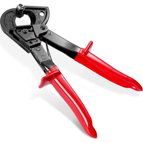 Pince coupante à cliquet HS325A pour câbles en aluminium et en cuivre, coupe les câbles jusqu'à 240 mm²
