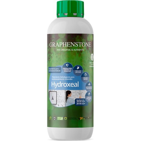 Tratamiento HIDROFUGANTE Interior/Exterior HYDROXEAL Incoloro 1L (1/2)