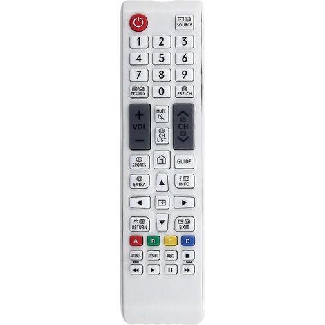 Ersatzfernbedienung BN59-01248A für Samsung Fernseher UA49KU7510W, UA43K5310AW, UA43K5310AWXXY, UA49KU7510WXXY, UA55KU7510WXXY und UA55KU7510W (1/5)