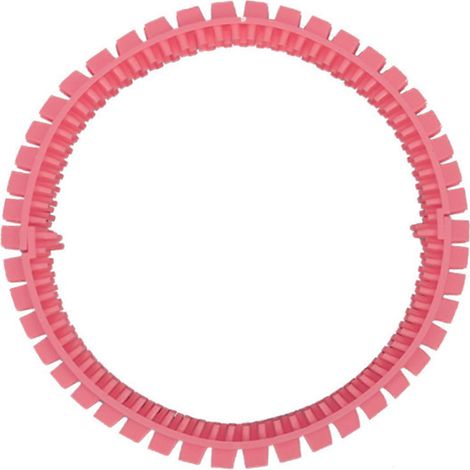 Arche de toilettage pour chat, jouet interactif 2 en 1 avec griffoir et masseur pour chats d'intérieur - Réduit la perte de poils et montage facile - Rose (1/5)