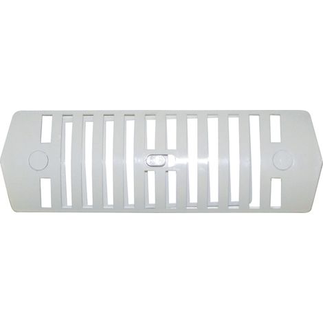 Grille latérale plastique en saillie