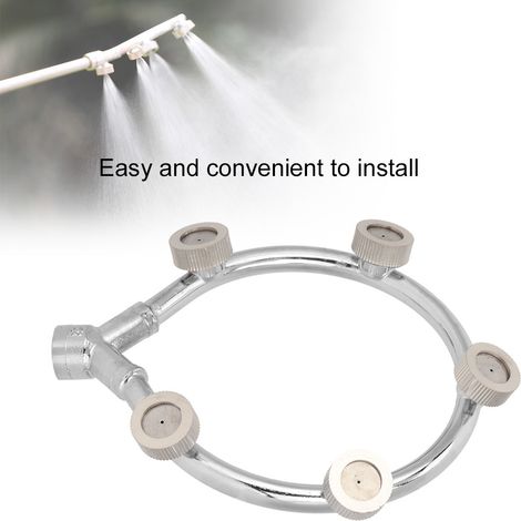 Buse d'arrosage mobile Ring Five, pistolet à pression d'eau pour jardin, accessoires d'irrigation (1/4)