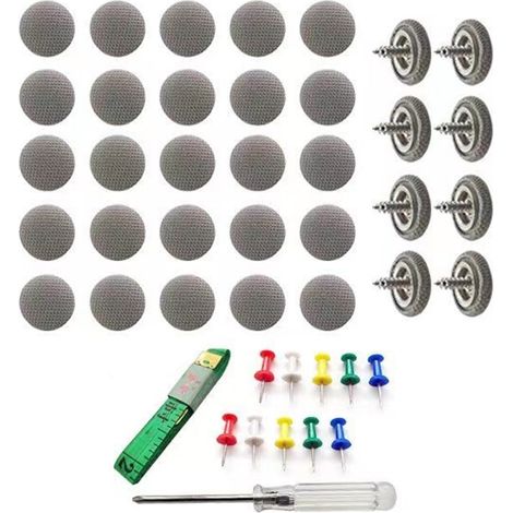 65 clips de fixation, capuchons de vis, réparation toit, installation phares, accessoires automobile (1/5)