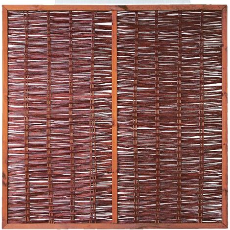 FOGO Weidengeflechtzaun 180 x 180 cm