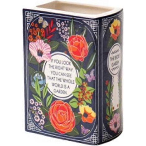 Pot de fleurs décoratif pour mariage, vases en céramique, jolie décoration de chambre pour plantes, cache-pot pour la décoration intérieure, livre (1/4)
