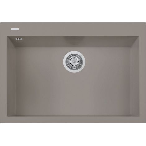 Lavello composito cucina Plados ON7610 una vasca - UG72 Tartufo