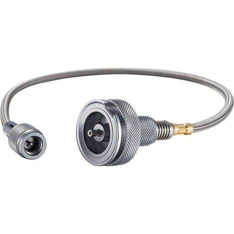 1pc Adaptateur gaz Convertisseur Camping Cuisinière Connexion gaz Bouteille Adaptateur pour Pique-Nique en Plein air Randonnée Trekking intérieur