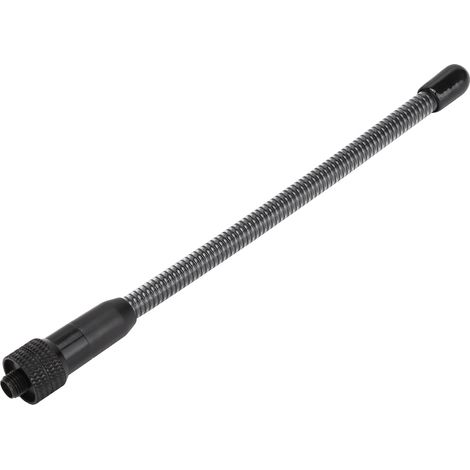 Antenne UHF flexible à ressort SMA femelle pour modèles Kenwood TK-360, TK-370, TK-370G, TK-372, TK-372G, TK-3100 et TK-3140 (noire) (1/5)