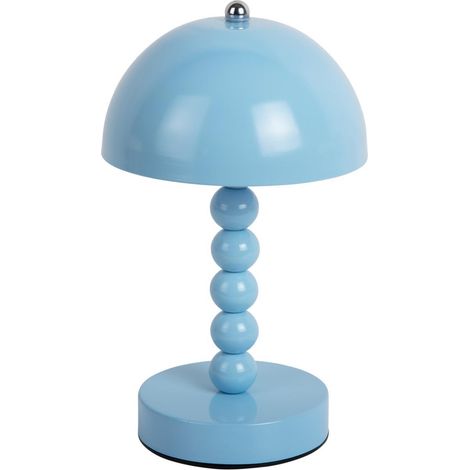 Leitmotiv Bubbles LED Tischlampe Blau Design Blasen
