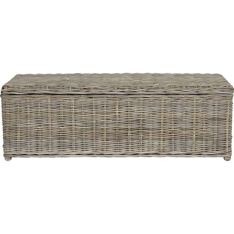 Vano portaoggetti L130 x P45 x H44 cm in Kubu Grigio naturale - GAO (1/5)