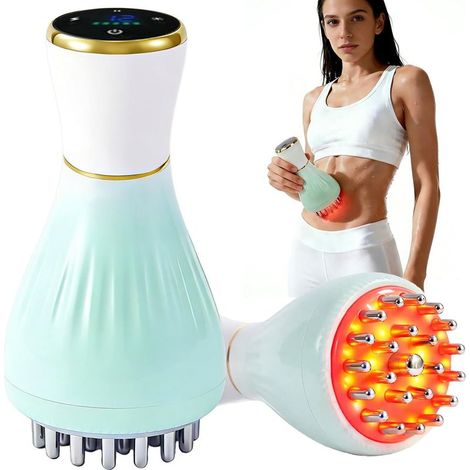 Massaggiatore linfodrenante per corpo e gambe - Massaggiatore elettrico portatile con 12 livelli e modalità di massaggio multiple, rilassa i muscoli (1/5)