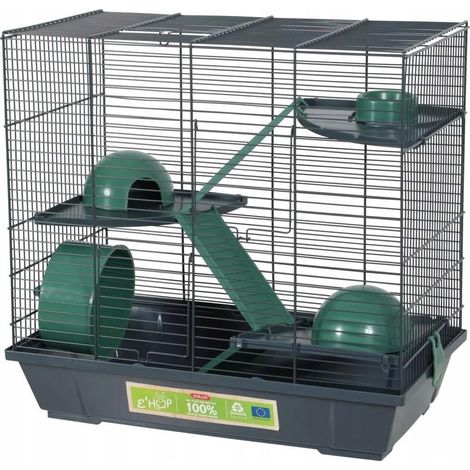 Zolux EHOP Jaula verde para roedores hábitat 50 cm