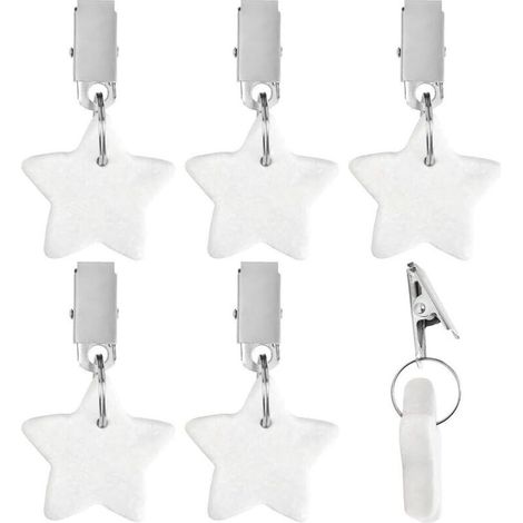 Bardusch-6 pinces poids nappe – pendentifs robustes – pique-nique/décoration mariage – couverture table – maintien sûr (1/5)