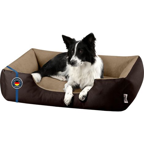 Lit pour Chien L - Orelier - Panier - Canapé - Housse Amovible, Lavable, pour Moyen-Petits Chiens (1/5)
