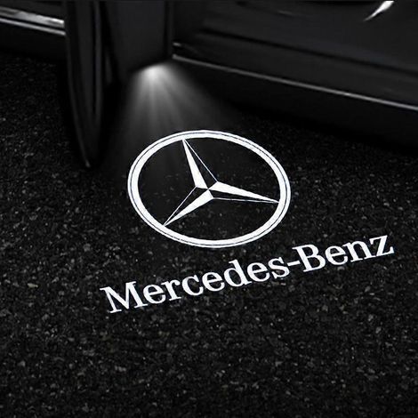 Lot de 2 lampes d'accueil pour anciens modèles Mercedes-Benz Classe S W221, Vito, Sprinter, Classe CLS, Coupé Classe E et Classe V. (1/5)
