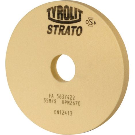 TYROLIT Strato Präzisions-Flachschleifscheibe DxTxH (mm), 400x50x127, 590620