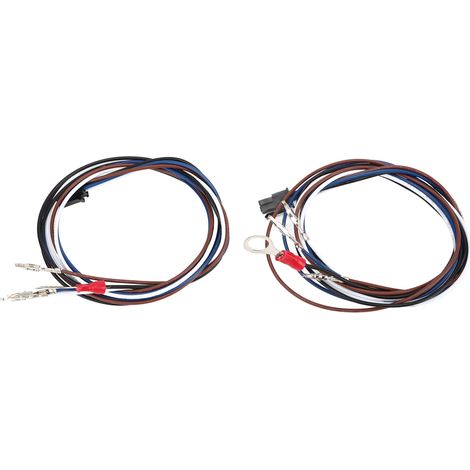 Rétroviseurs extérieurs 2 pièces Côté Conducteur Passager Faisceau de Câblage Feu de Jour Clignotant Remplacement pour Chevy 1500 2500 HD (1/5)