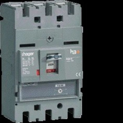 Disjoncteur h3+ P250 MAG 3x250A 70kA - HAGER HET250BR