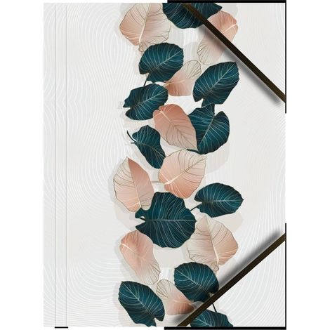 Cartelline in cartone formato A4 con angoli elasticizzati (6 pezzi)