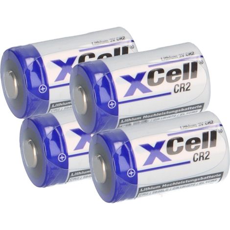 4x XCell CR2 Lithium Batterie 3V 850 mAh – CR15H270 (1/5)