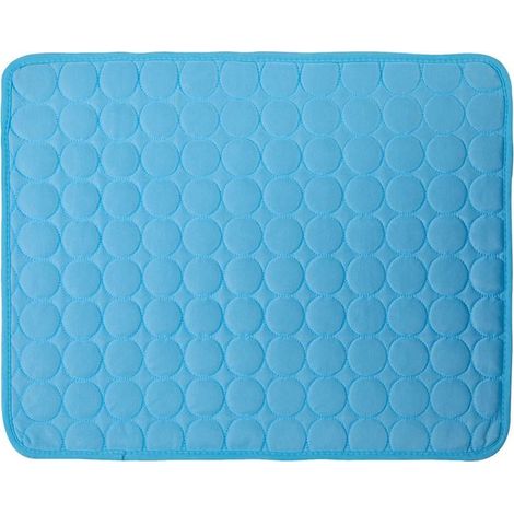 1 Tapis Rafraîchissant, Soie Glacée Imperméable, Lavable Pour Chien Chat, Camping Salon Voyage (1/4)