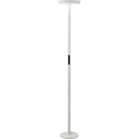 Lampadaire Fizz Avec Led Intégrée De 50 W, Structure En Aluminium Et Méthacrylate, Température De Couleur Réglable De 2700 K À 4000 K, Blanc - Fizz (1/3)