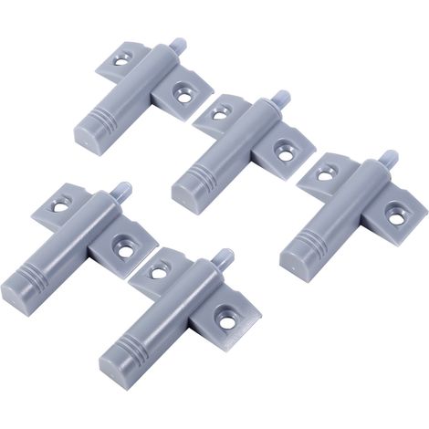 20 Stück/Packung Küchenschranktürstopper/Schubladenstopper mit Soft-Close-Funktion, geräuscharm, grau/weiß (1/5)