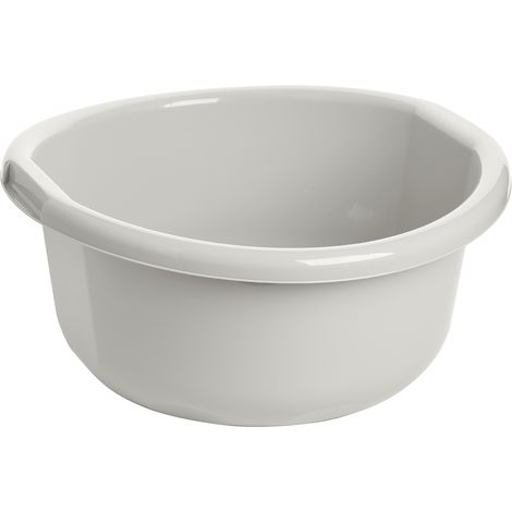 Kunststoffschüssel mit Griffen, 30 l, beige - JAG