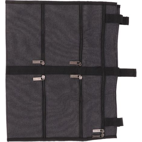 Cintre de voyage sécurisé Hanger Diversion, en tissu 600D abrasif résistant à l'usure et aux salissures, avec poche cachée, idéal pour la maison et les voyages (noir). (1/5)