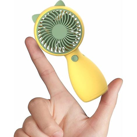 Mini-Taschenventilator, tragbarer Ventilator mit USB-Aufladung, leiser Taschenventilator (1/5)