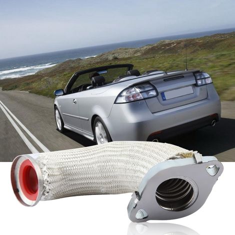 Tuyau coudé de refroidisseur de recirculation des gaz d'échappement EGR pour Saab 9-3 9-5 Vauxhall Astra Diesel (1/5)
