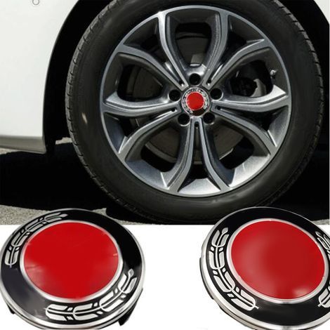 4 cache-moyeux de roue de voiture de 75 mm avec logo, compatibles avec Mercedes-Benz (1/5)