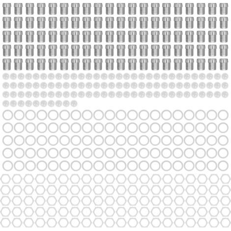 Support LED en plastique chromé, 100 pièces, 0,3 pouces, Base de douille de diode électroluminescente Stable pour indicateur de bricolage (1/5)