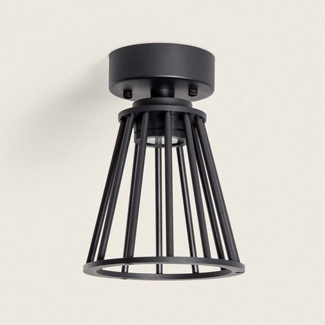 Lampada da Soffitto per Esterni LED 6W Alluminio Bradda Nero (1/5)