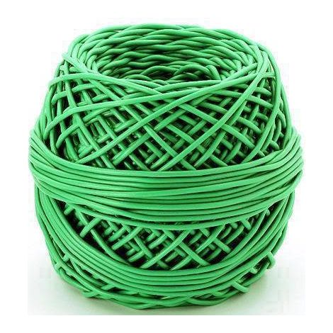 Tubetto per legatura in PVC verde 1 kg Ø 3 mm