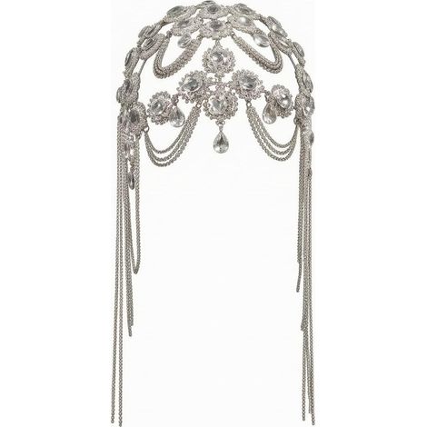 Elegant Alloy Bridal Headpiece, Decorative Stone Headpiece, Decorated Sequin Wedding Headband for Stage Performance (1/5)