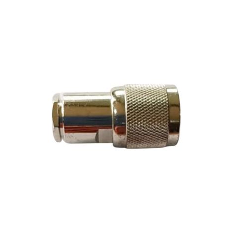 Connecteur coaxial RS PRO Mâle Droit, raccordement Cage à ressort 50O Montage sur câble ( Prix pour 1 )