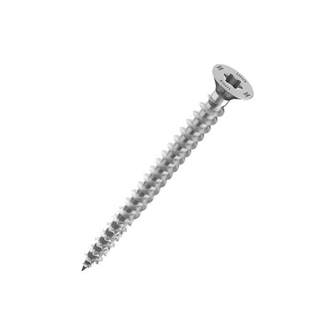 Vis bois HECO-UNIX-plus SeKo TD 6,0x 80 zingué Fraisé - Filetage total (Par 100) (1/5)